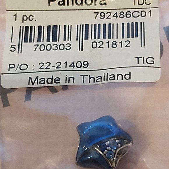 Authentic PANDORA SS *CHINA EXCLUSIVE* Lucky Star Series Healing Star 792486C01 - Picture 1 of 10